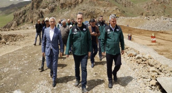 Şehitler Barajı'nın yapımı sürüyor