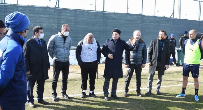 Sekmen'den Erzurumspor'a motivasyon desteği