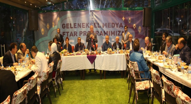 Sekmen gazetecileri ağırladı