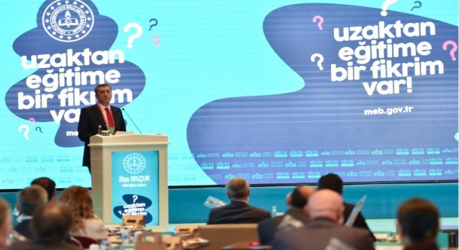 Selçuk'tan uzaktan eğitim değerlendirmesi