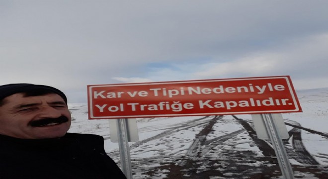 Selim-Göle karayolu ulaşıma kapatıldı