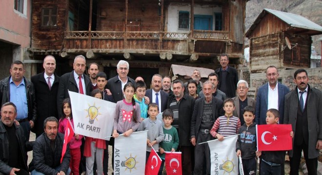 Şenkaya'da Cumhur ittifakı buluşması