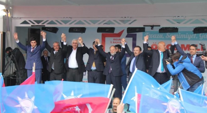 Şenkaya'da Cumhur ittifakı sinerjisi