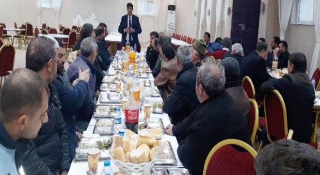 Sertoğlu, personeliyle helalleşti