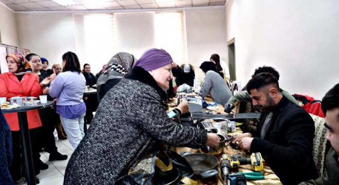 Sıfır Atık Projesinde ‘Tamir Cafe' etkinliği