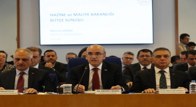 Şimşek bütçe hedeflerini açıkladı