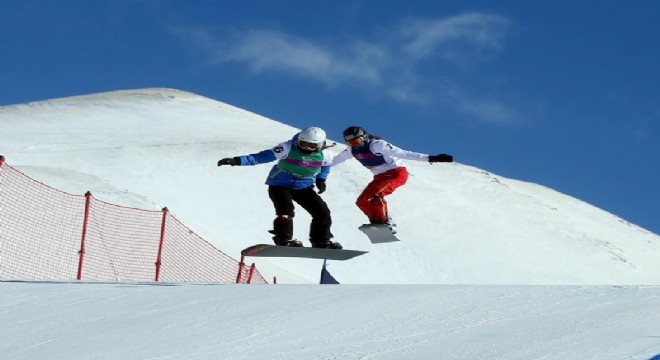 Snowboard'ta büyük heyecan
