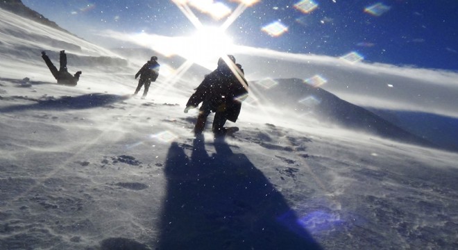 Soğuk Aziziye'de eksi 32 dereceyle tavan yaptı