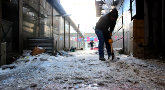 Soğuk rekoru bu kez Erzurum'daydı