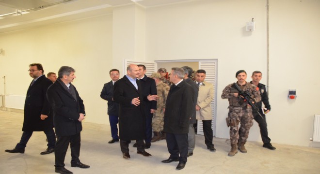 Soylu, Geri Gönderme Merkezini inceledi