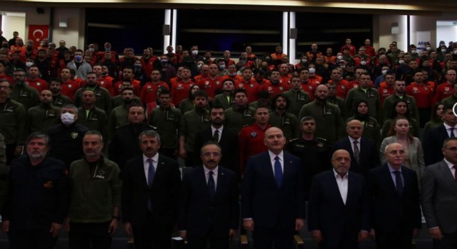 Soylu'dan Afet yönetiminde farkındalık vurgusu