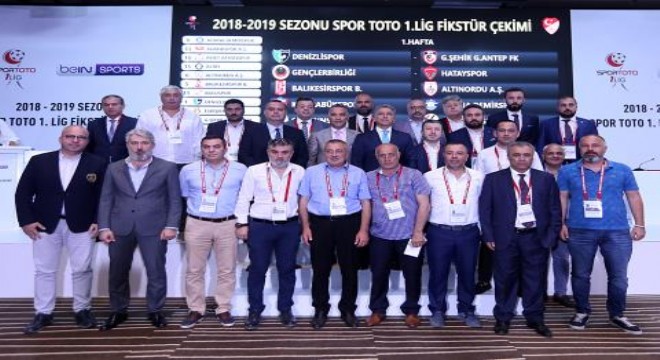Spor Toto 1. Lig fikstürü çekildi
