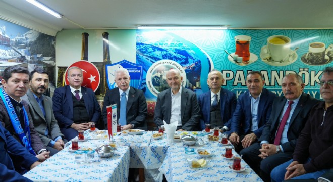 Soylu Gaziosmanpaşa'da Erzurumlularla buluştu