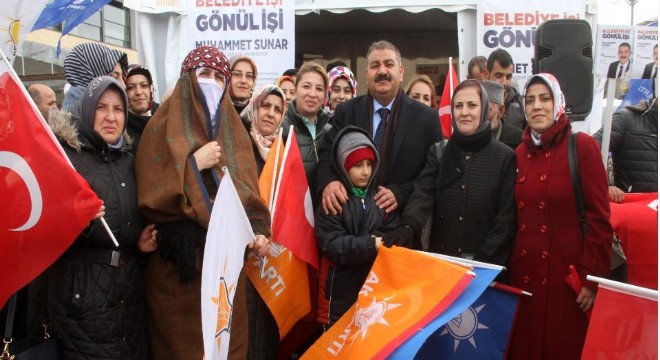 Sunar'dan Gönül Belediyeciliği vurgusu