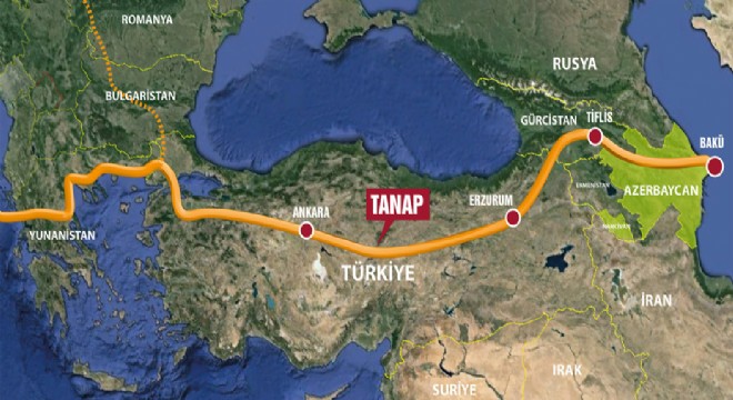 TANAP'ta geri sayım