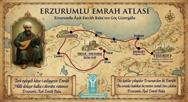 TDED'den Erzurum'a üç kültür atlası