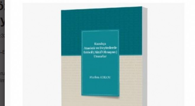TDK'dan yeni yayın