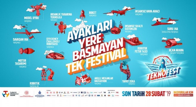 TEKNOFEST 2019 başvuru süreci açıklandı