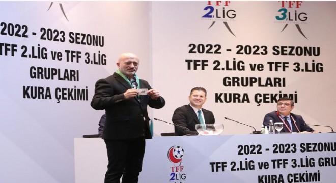 TFF 2. Lig'de gruplar belli oldu