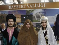 Turizm fuarında Bayburt rüzgârı esti