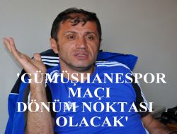 Güngör ERZURUM'a konuştu