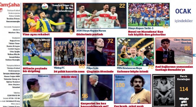 TamSaha'nın 254. sayısı yayında