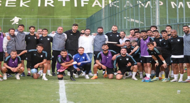 Taraftardan Erzurumspor'a motivasyon desteği