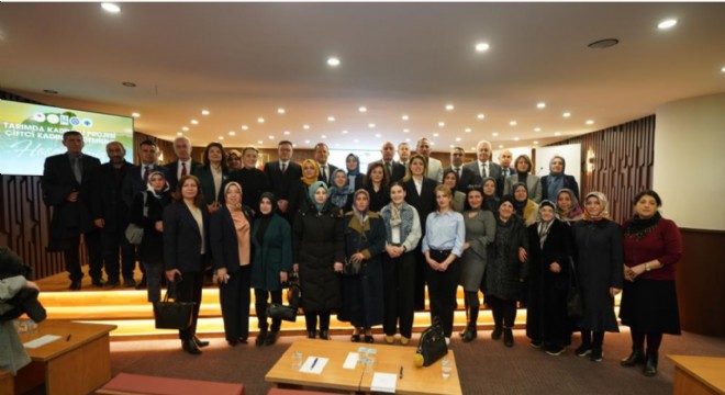 Tarımda kadın eli projesi