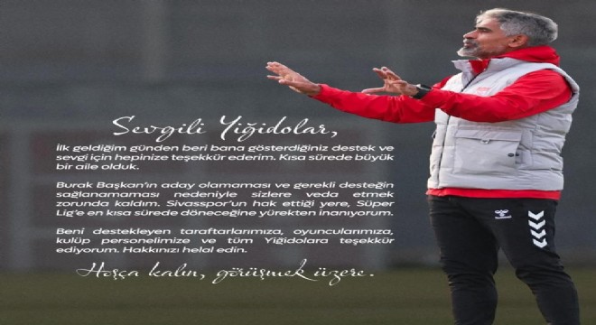 Taşdemir'den dikkat çeken ayrılık açıklaması!