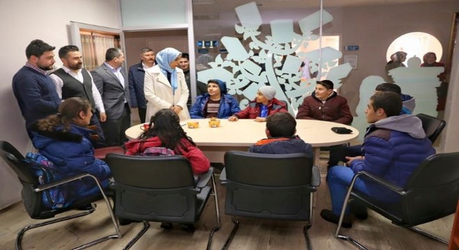Taşkesenlioğlu Gençlik Merkezi'nin konuğuydu