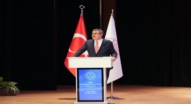 Tekin MEB eğitim felsefesini paylaştı