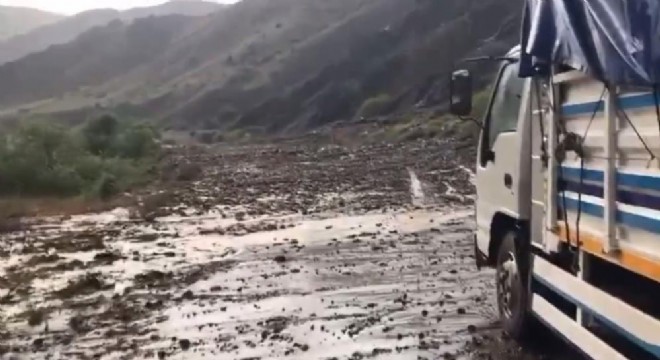 Tekman Yolu'nda sürücülerin zor anları