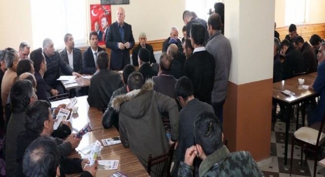 Tekman'da Cumhur İttifakı buluşması