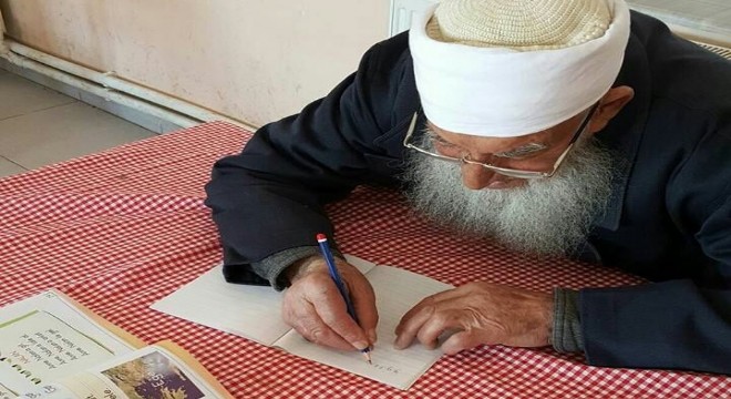 Tekmanlı İsmail Dede'nin örnek azmi