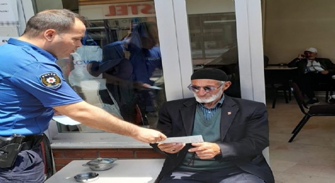 Tortum'da Emniyet vatandaşı bilgilendirdi
