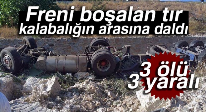 Tortum'da feci kaza: 3 ölü, 3 yaralı