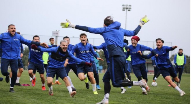 Trabzonspor, Erzurumspor maçı hazırlıklarını sürdürdü