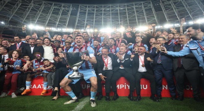 Trabzonspor, Ziraat Türkiye Kupası'na kavuştu