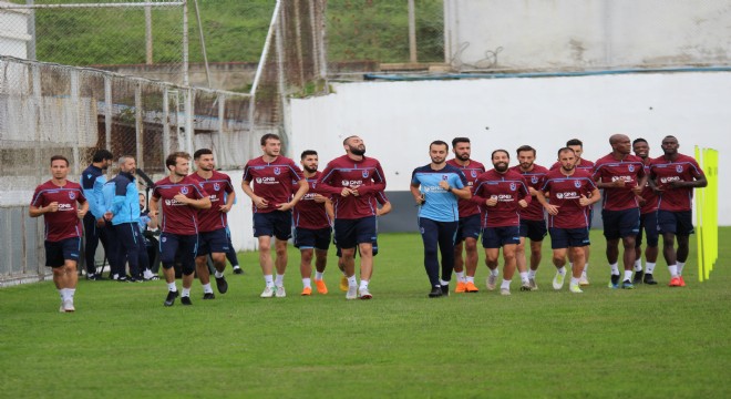 Trabzonspor'da Erzurumspor mesaisi