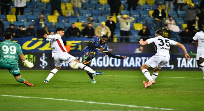 Trendyol 1. Lig: MKE Ankaragücü: 0 - Fatih Karagümrük: 1