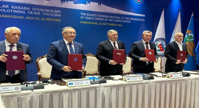 Türk Devletleri Sendikalar Teşkilatı'nda tarihi adım