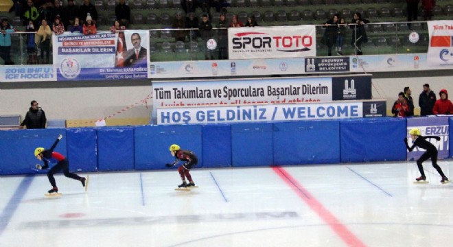 Türkiye şampiyonası için yarıştılar