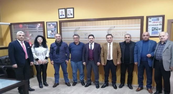 Uçar'dan basınla istişare