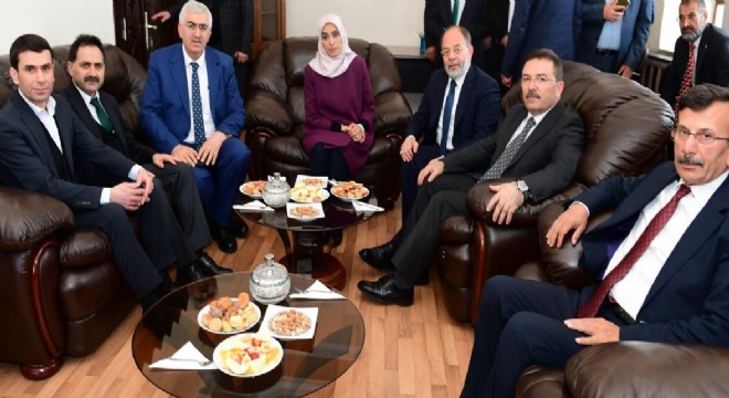 Uçar'ın ilk konukları Milletvekilleri oldu