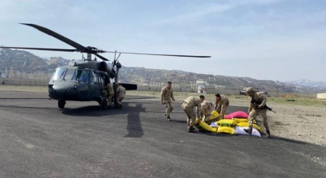 Üreticinin imdadına jandarma yetişti