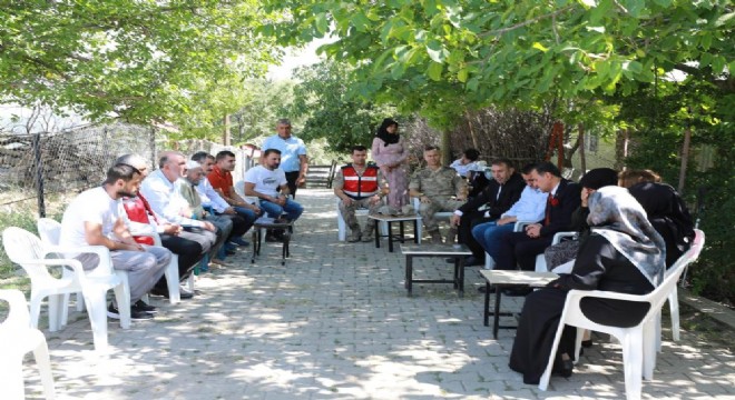 Usta: ‘Şehit ve gazi aileleri emanetimizdir'