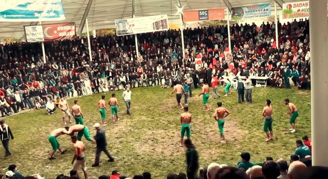 Uzundere Karakucak Güreş Festivali'ne hazır