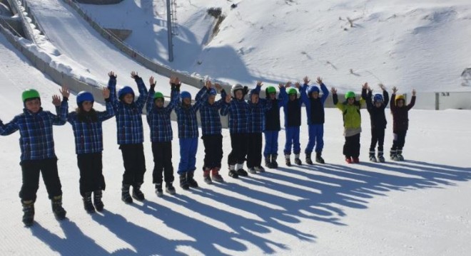 Uzundere'den Erzurum'a kayak köprüsü