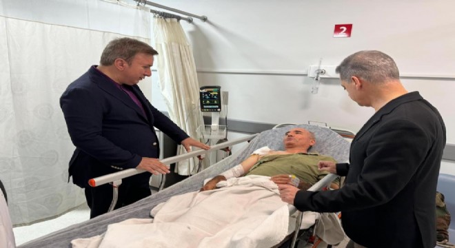 Vali Aydoğdu kazazedeleri ziyaret etti
