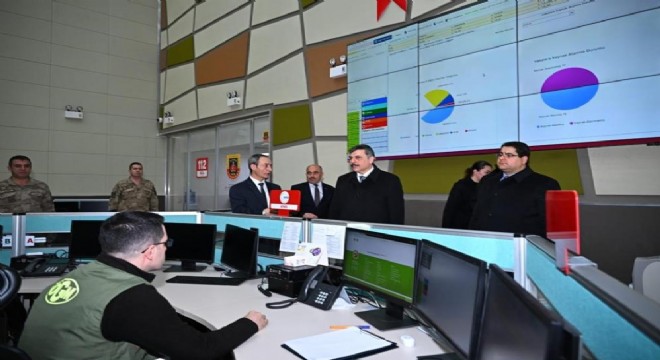 Vali Çiftçi'ye 112 brifingi